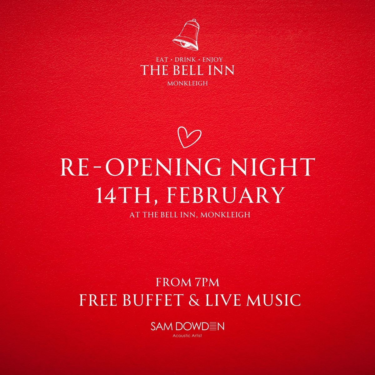 The Bell Inn Monkleigh, re-opening night.