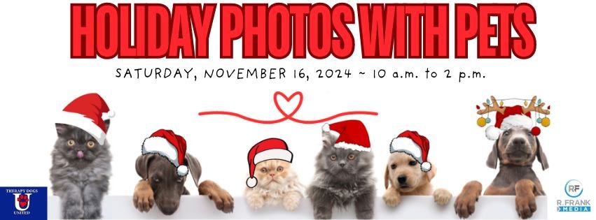 Holiday Photos with Pets (and their Humans!)