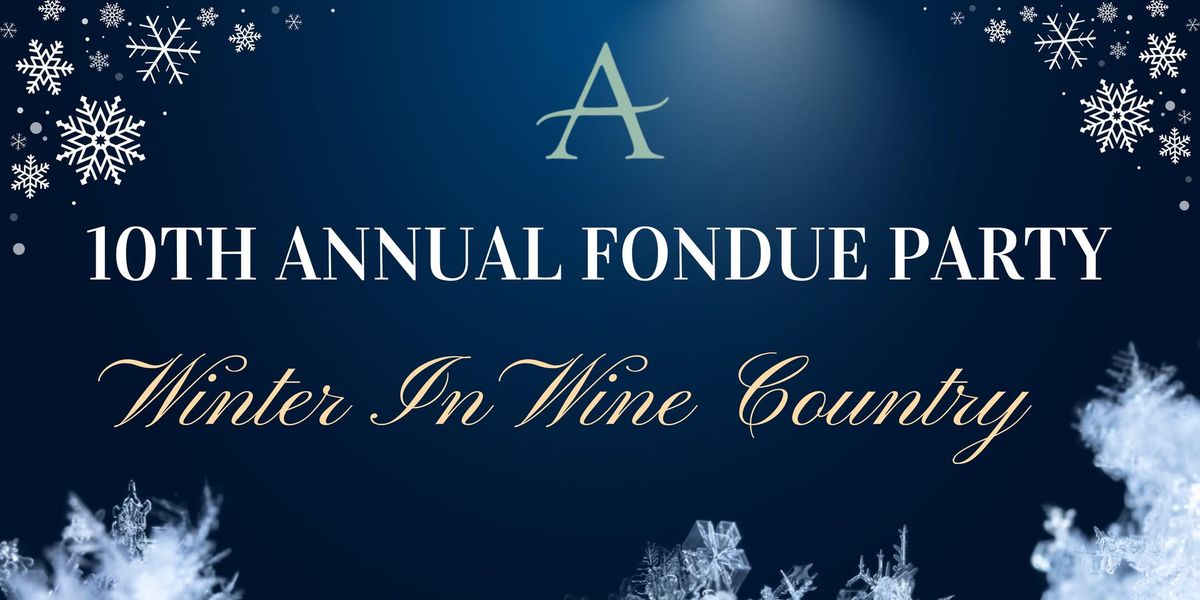 10th Annual Fondue Party at vinAmit\u00e9