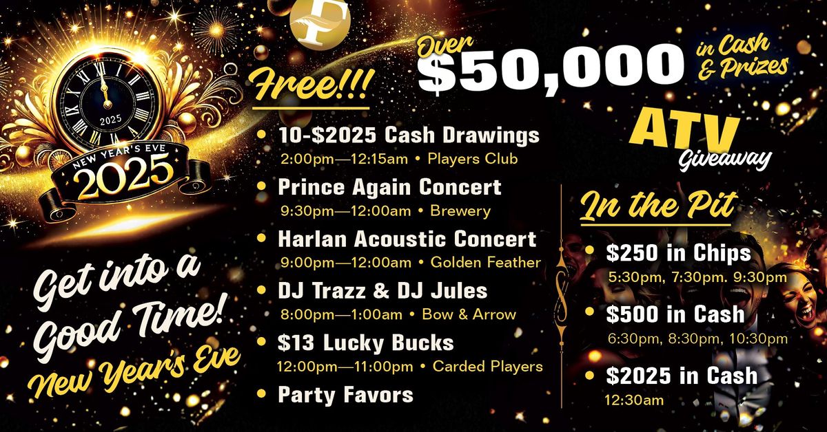 New Year's Celebration at Feather Falls Casino