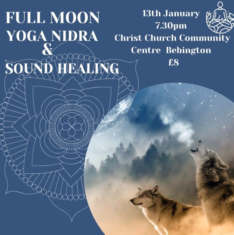 Full Moon Yoga Nidra and Sound Healing 