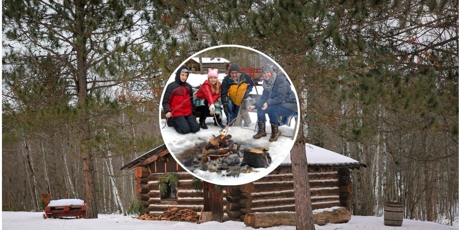 Christmas in the Logging Camp