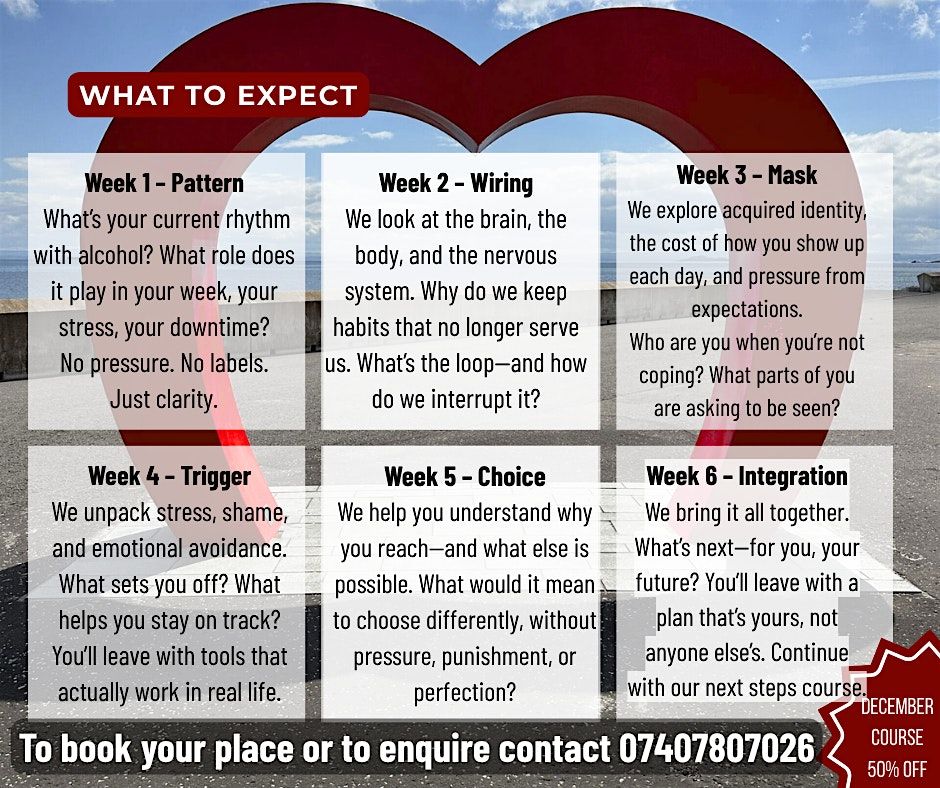 6 Weeks Reset & Integration Course - Alcohol Free Living