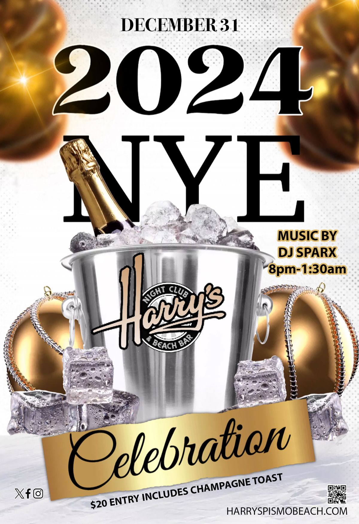 New Years Eve Party w\/ music by DJ Sparx