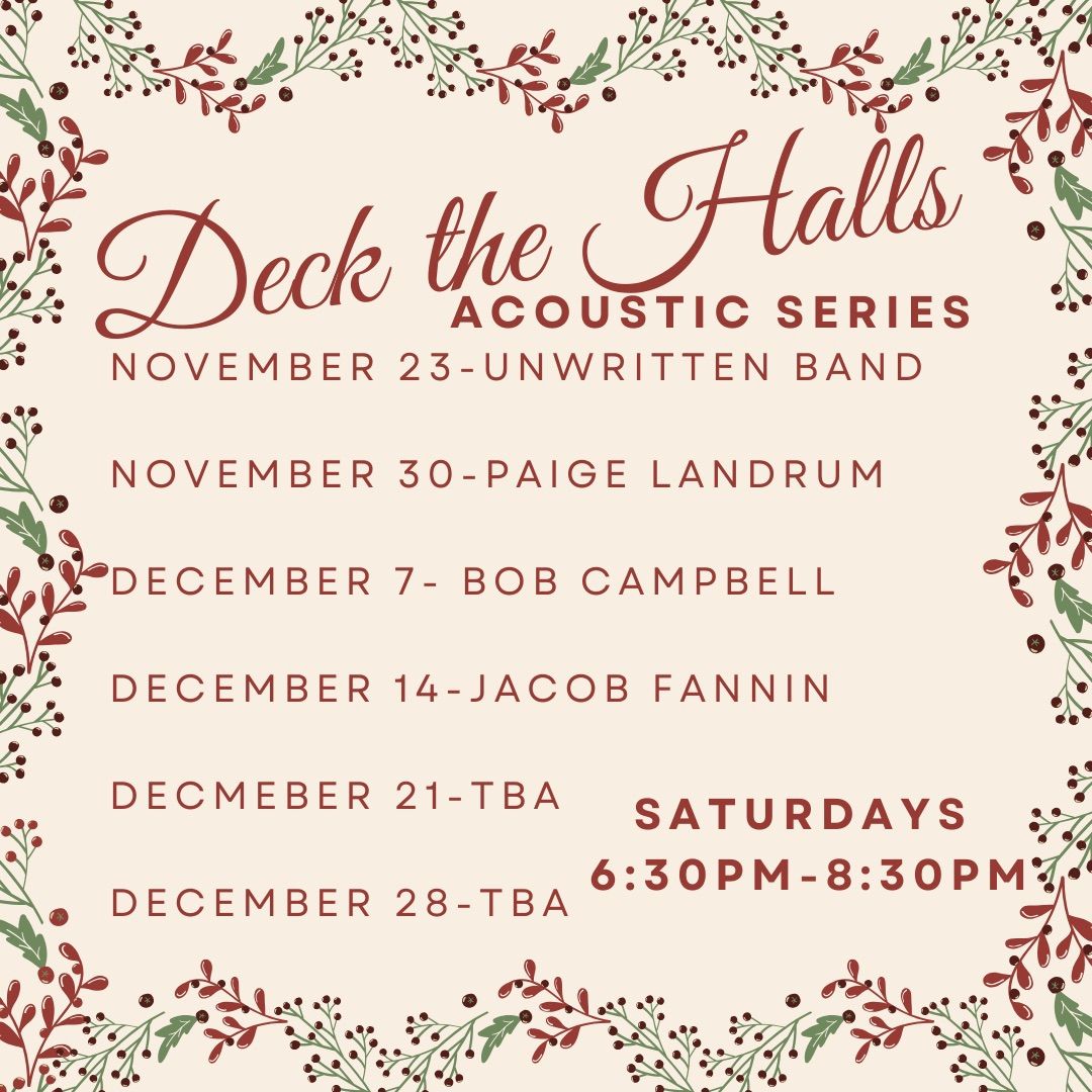 Deck the Halls Music Series with Jacob Fannin