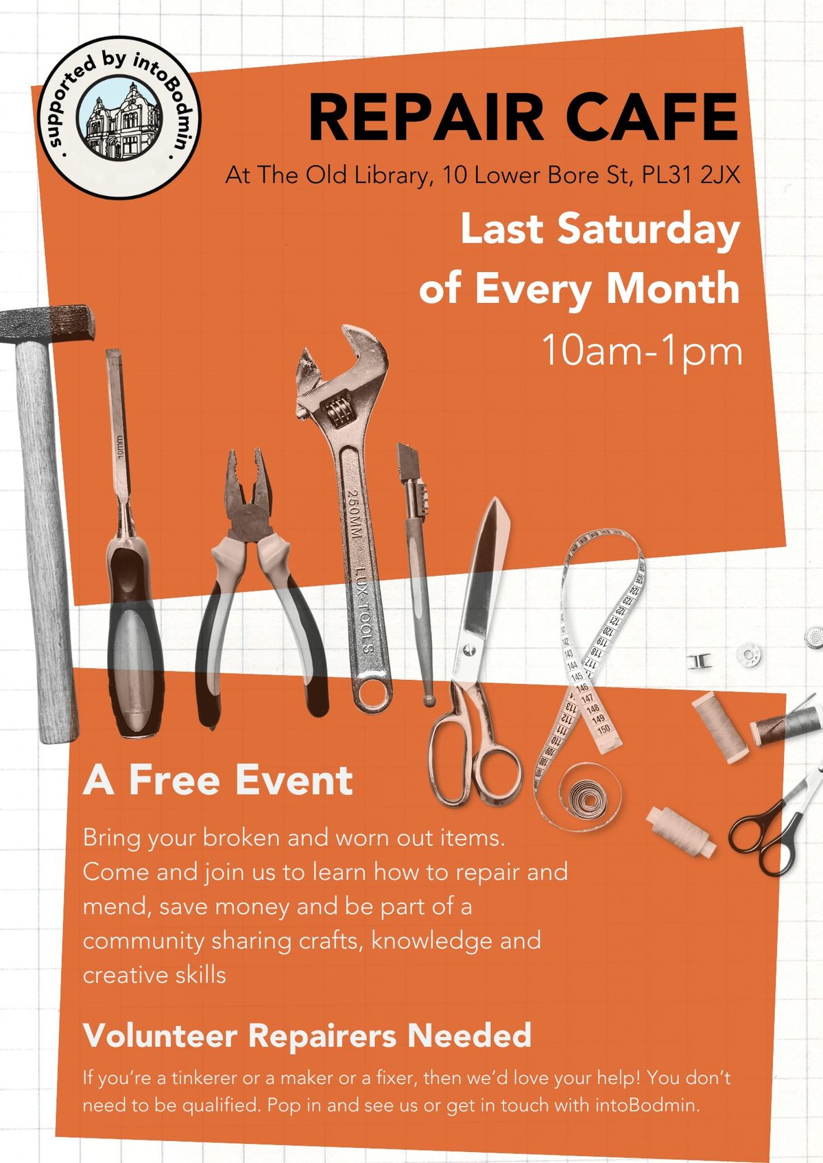 Bodmin Repair Cafe