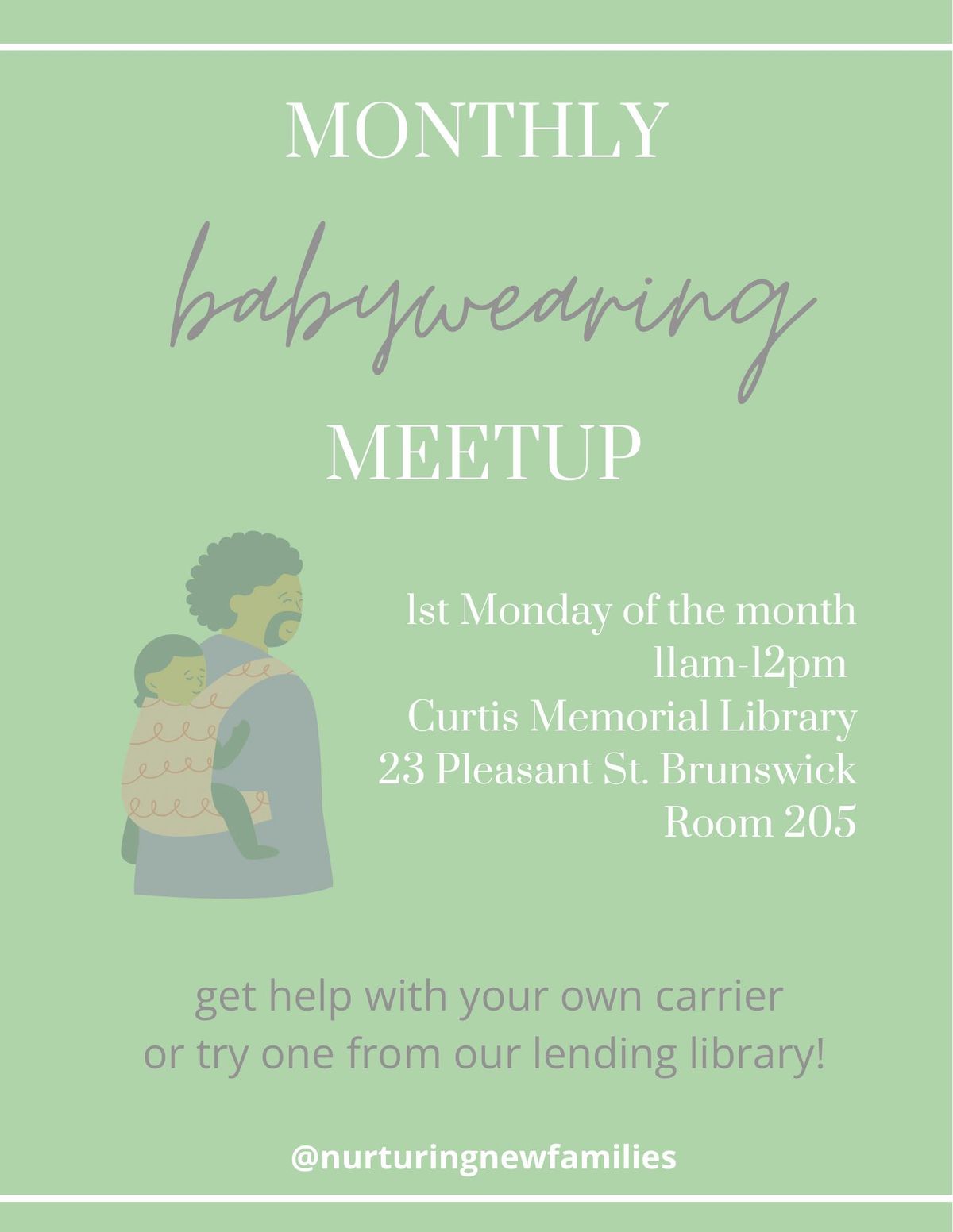 January Babywearing Meetup