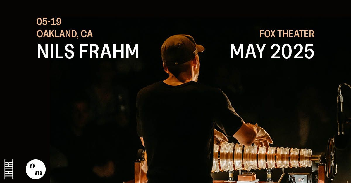 Nils Frahm at Fox Theater