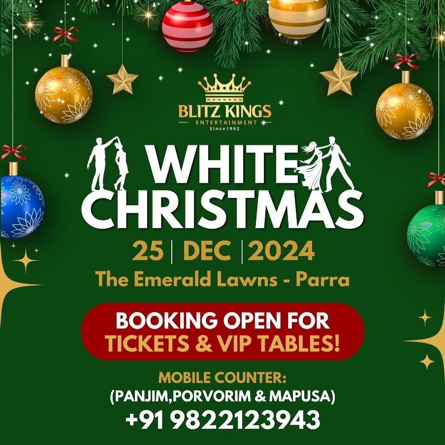 The 26th White Christmas Ball by Blitz Kings!