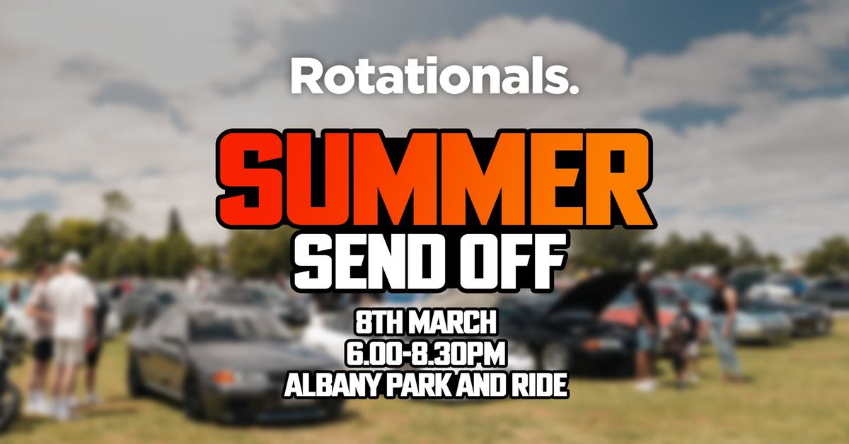 Rotationals: Summer Send Off Meet