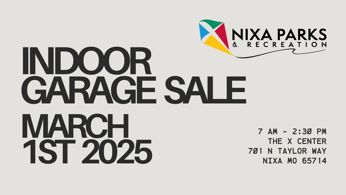 Indoor Garage Sale