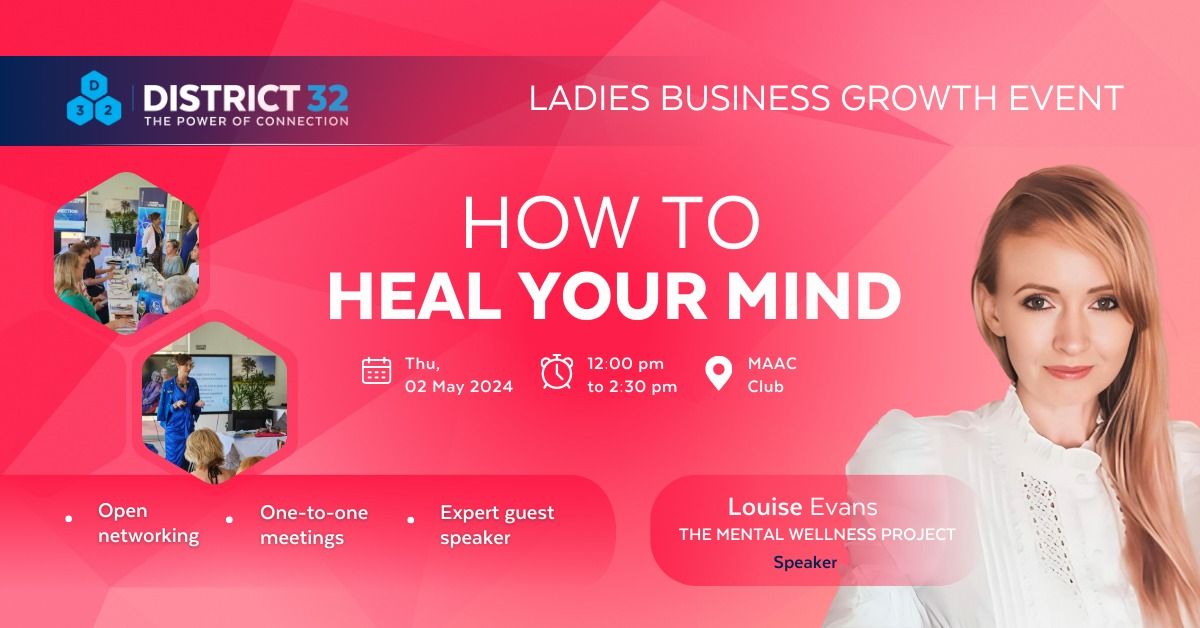 District32 Ladies Business Growth Event - Perth - Thu 02 May