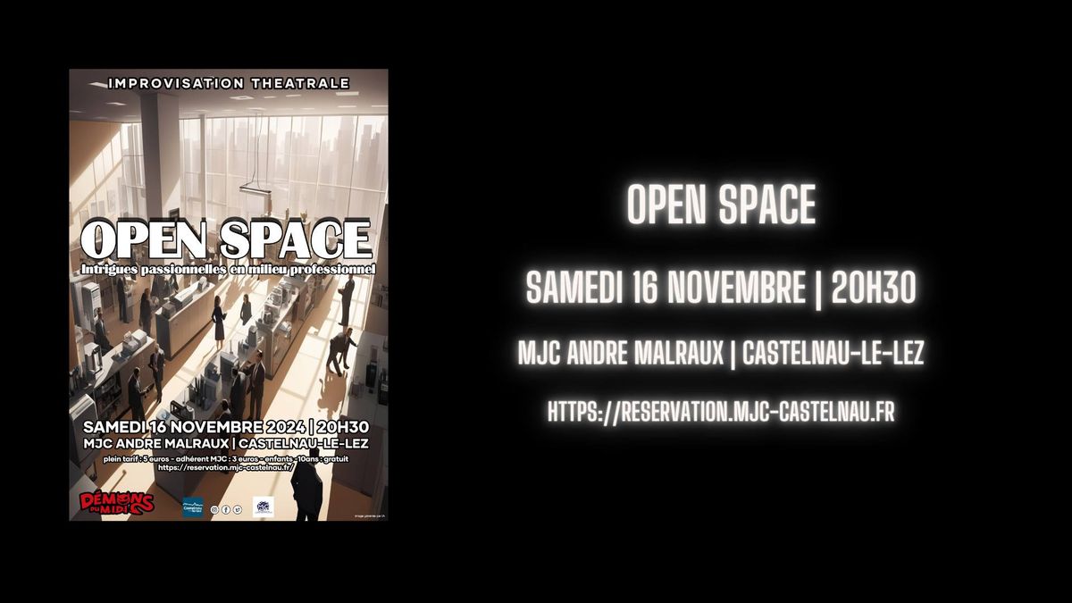 Open Space : Intrigues passionnelles en milieu professionnel