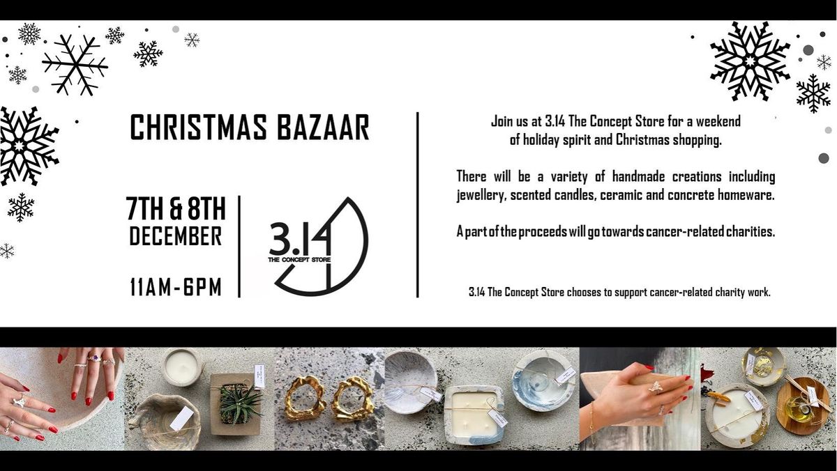 The Annual 3.14 Christmas Bazaar - \u03a4\u03bf \u0395\u03c4\u03ae\u03c3\u03b9\u03bf \u03a7\u03c1\u03b9\u03c3\u03c4\u03bf\u03c5\u03b3\u03b5\u03bd\u03bd\u03b9\u03ac\u03c4\u03b9\u03ba\u03bf \u03a0\u03b1\u03b6\u03b1\u03c1\u03ac\u03ba\u03b9 3.14 \u03b5\u03b9\u03c2 \u03bc\u03bd\u03ae\u03bc\u03b7 \u03c4\u03b7\u03c2 \u03a0\u03b1\u03c5\u03bb\u03af\u03bd\u03b1\u03c2