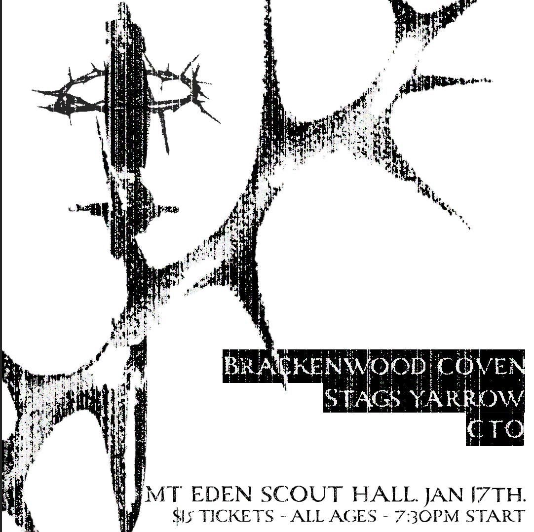 Brackenwood Coven, Stags Yarrow, Community Treatment Order @ Mt Eden Scout Hall