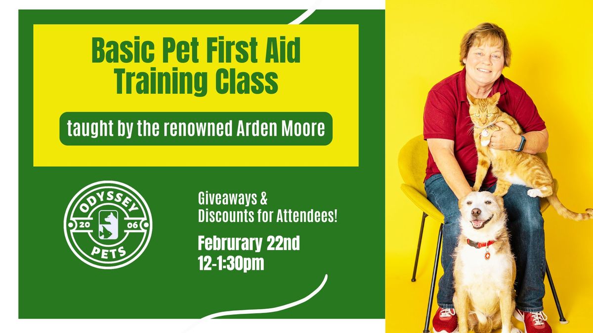 Pet First Aid Training Class