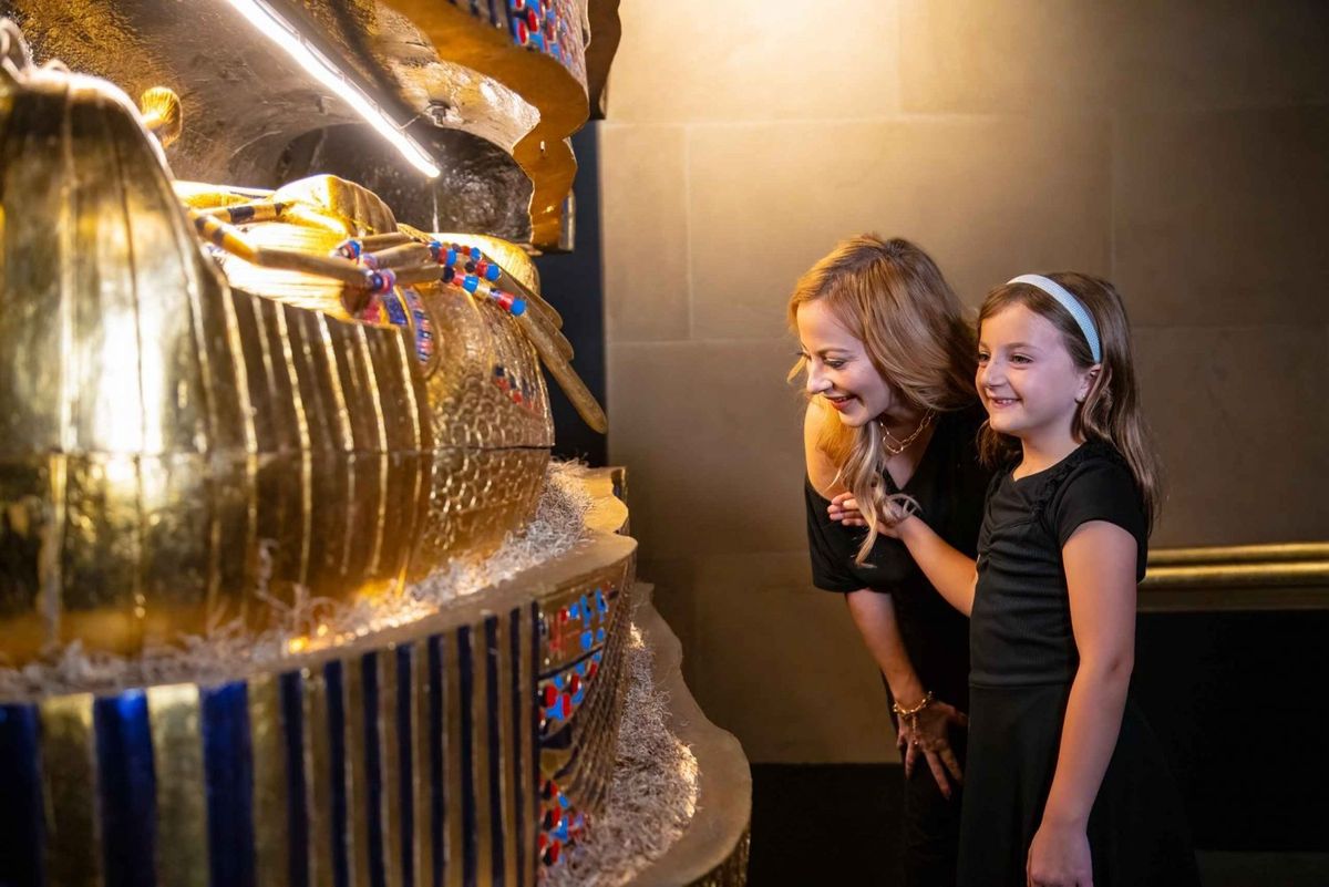Discovering King Tuts Tomb at Luxor Hotel and Casino