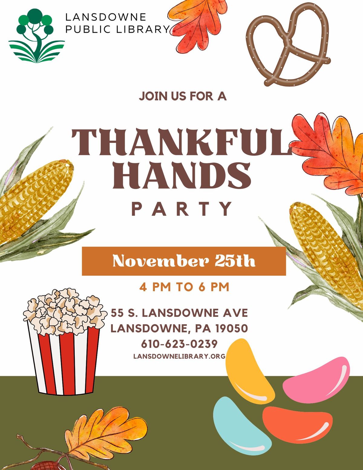 Thankful Hands Party