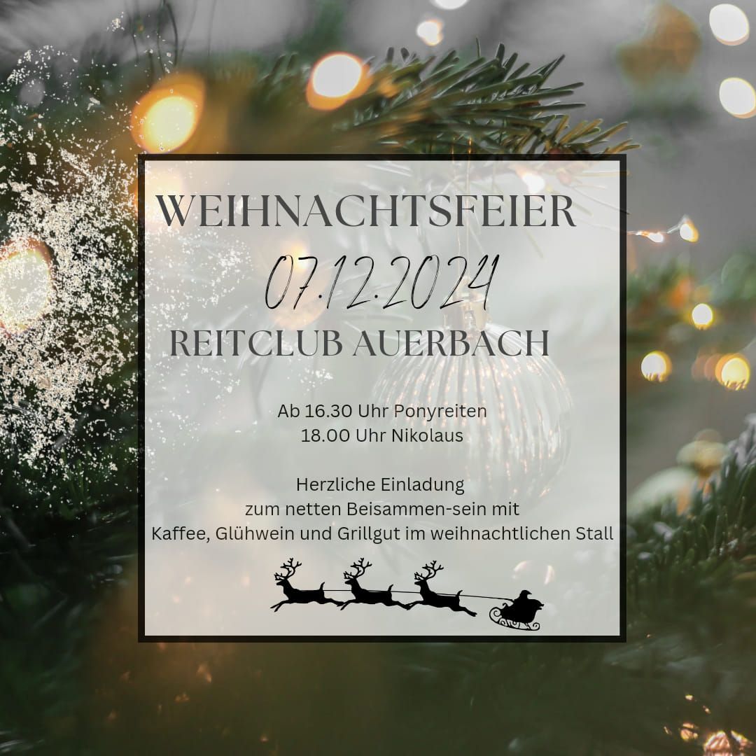 Weihnachtsfeier \ud83c\udf85