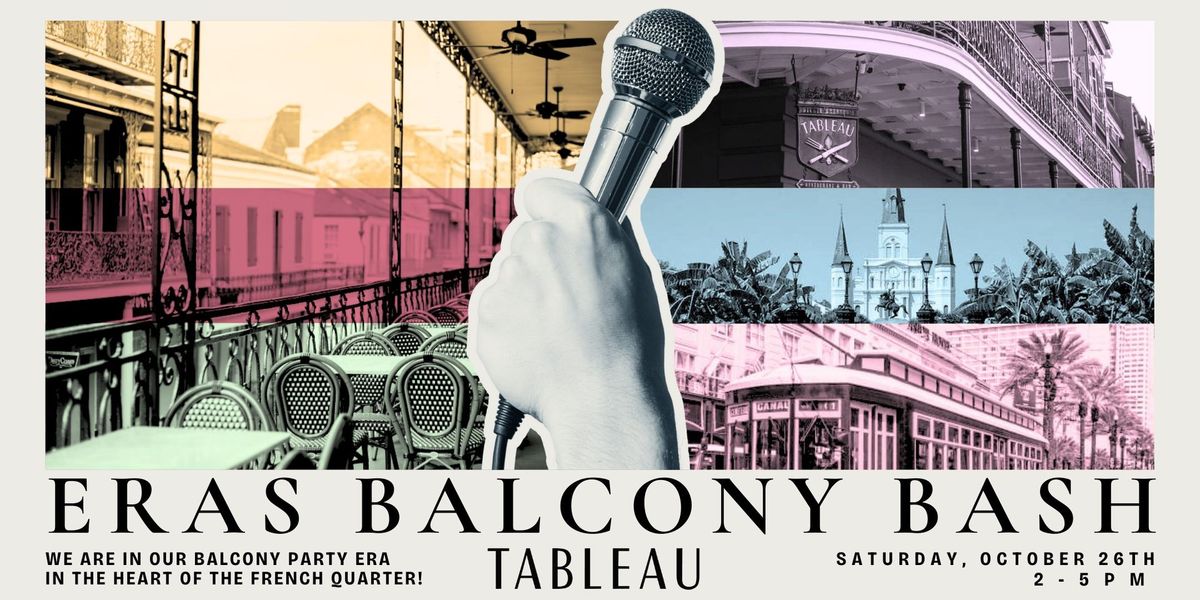 ERAS BALCONY BASH!