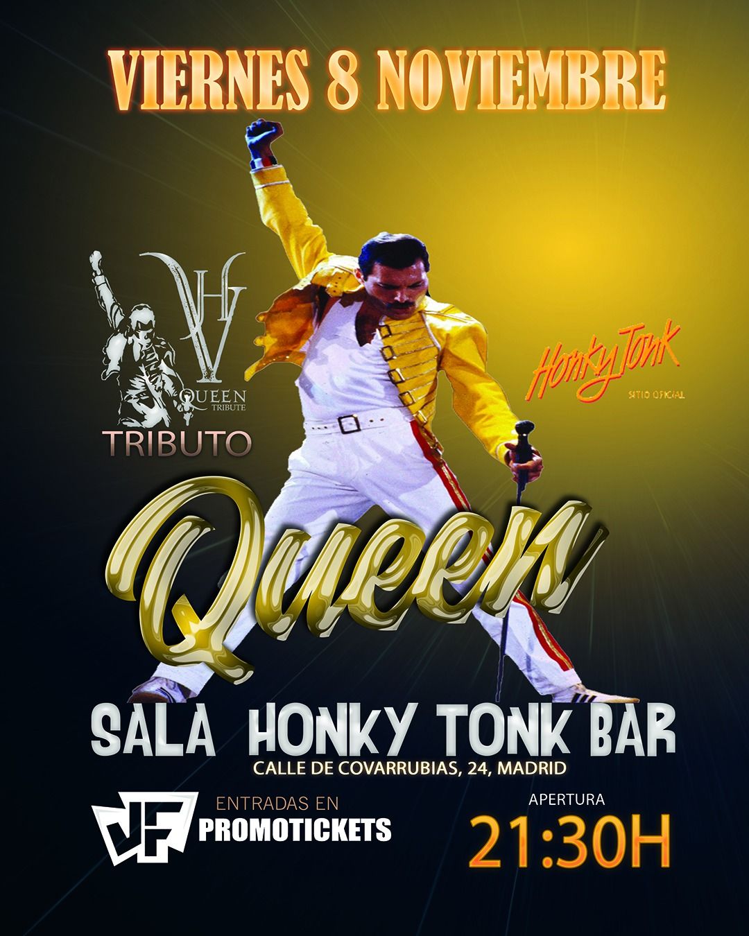 El gran tributo a Queen - VH QUEEN TRIBUTE en Madrid