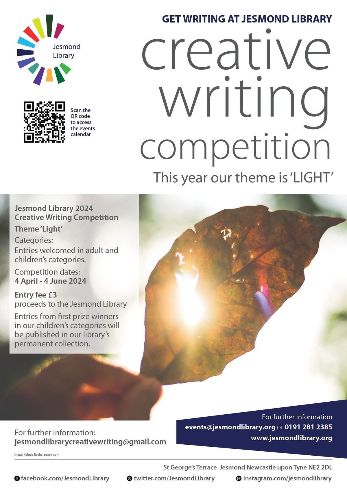 Creative Writing Competition Deadline