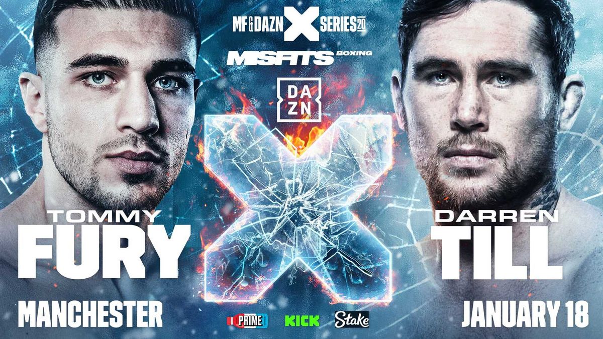 Misfits Boxing & DAZN: X Series 20 - Tommy Fury vs Darren Till Tickets