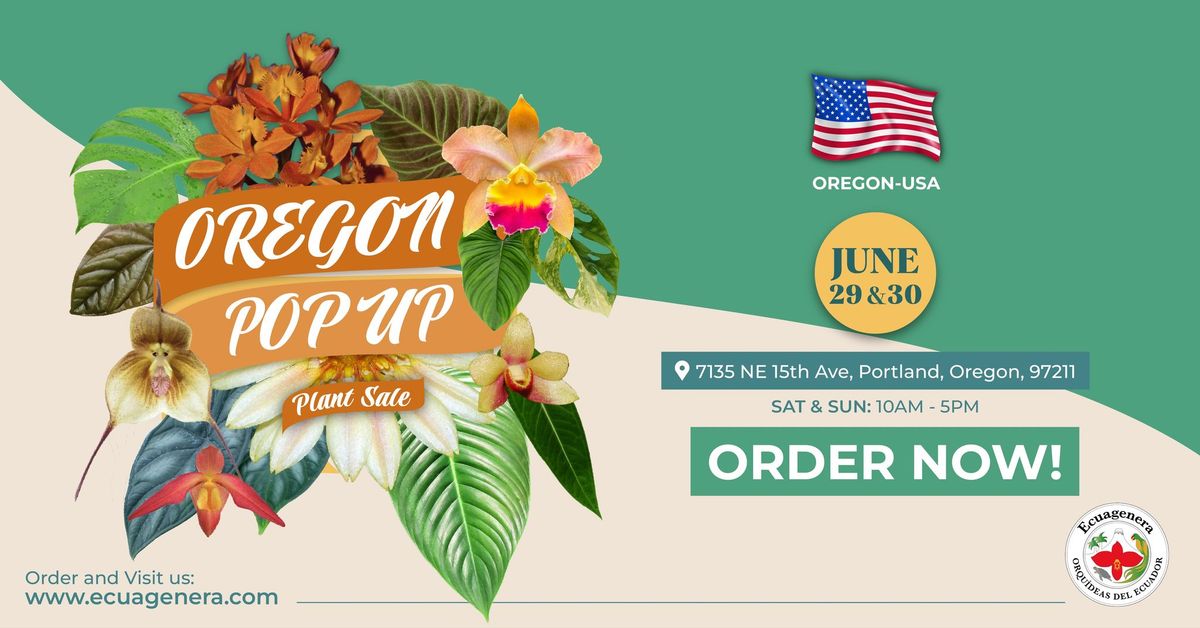 Oregon Pop Up - Plant Sale