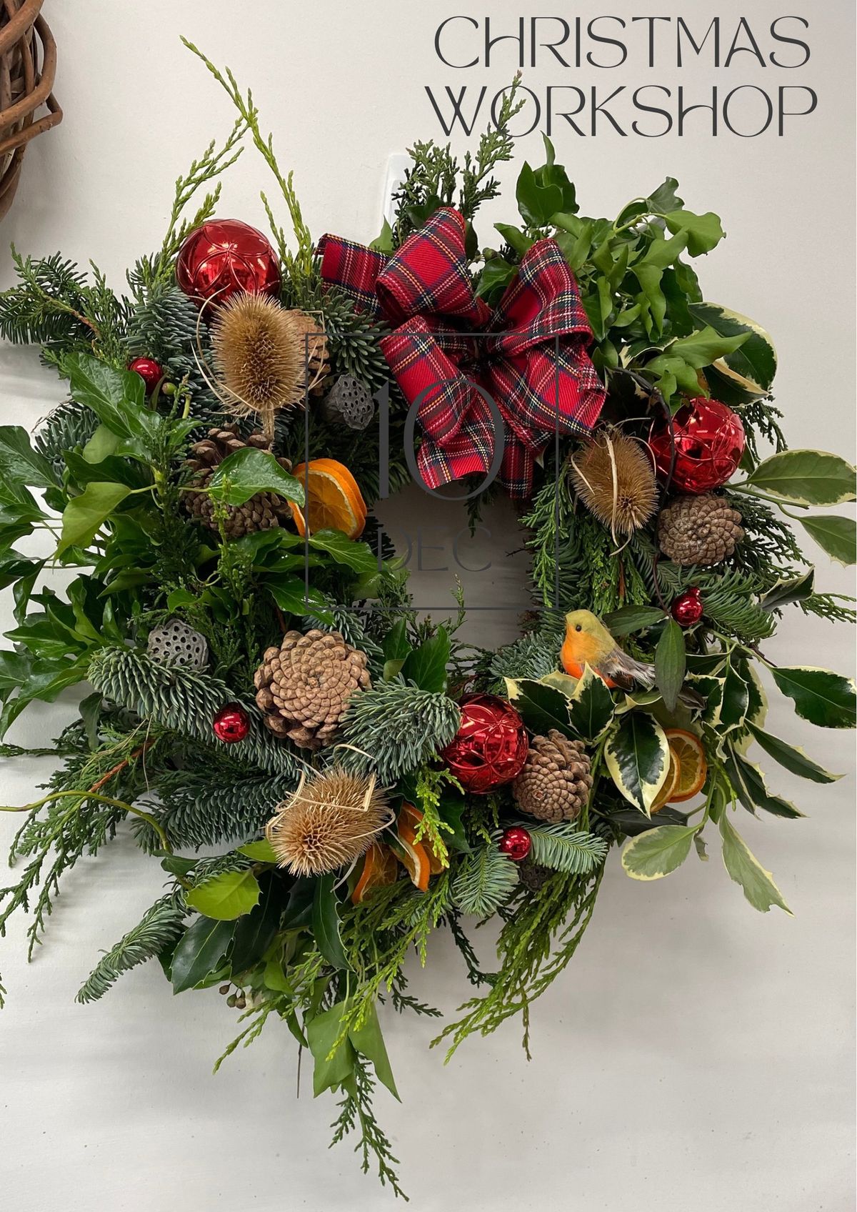 Christmas Wreath Workshop!