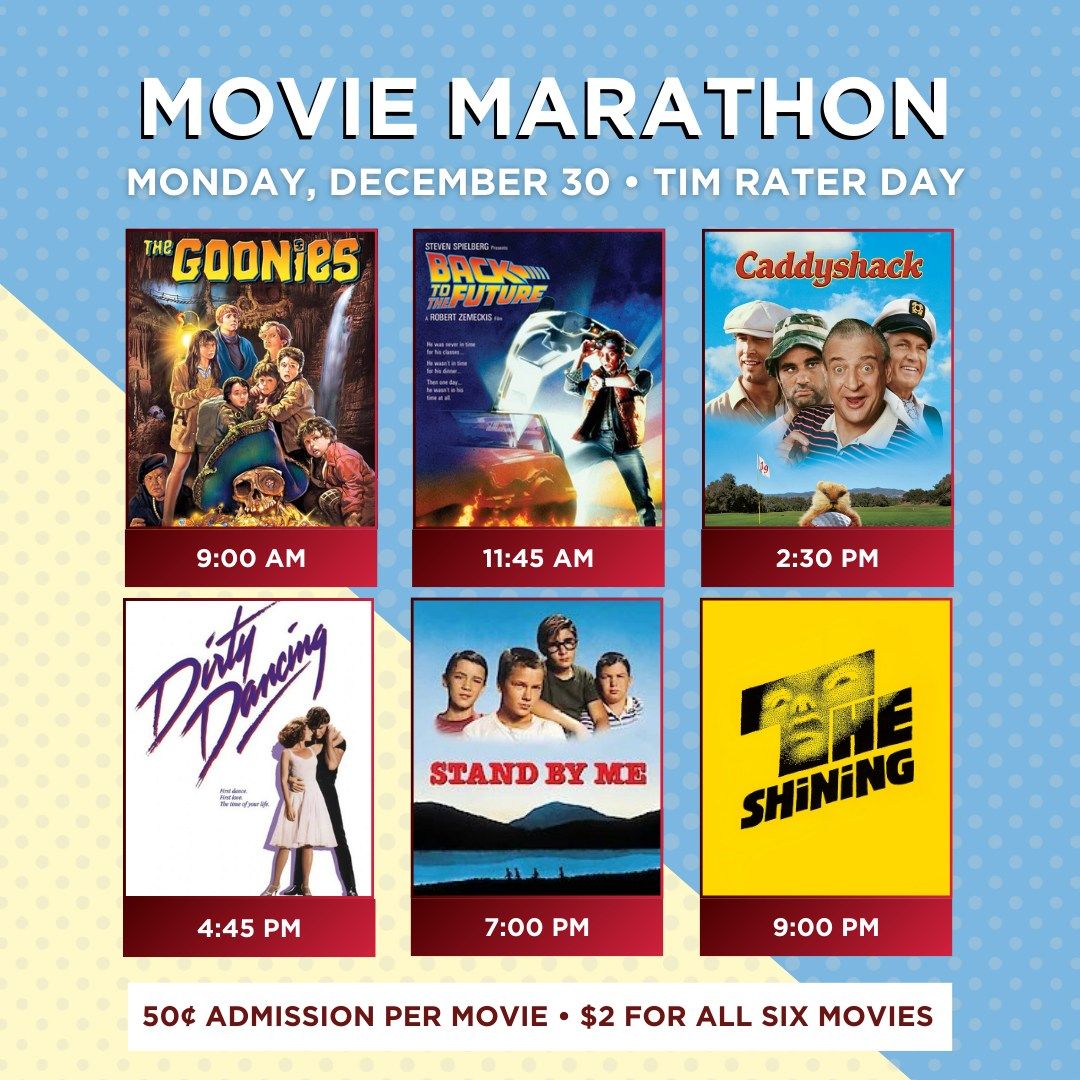 Movie Marathon | Tim Rater Day 2024! 