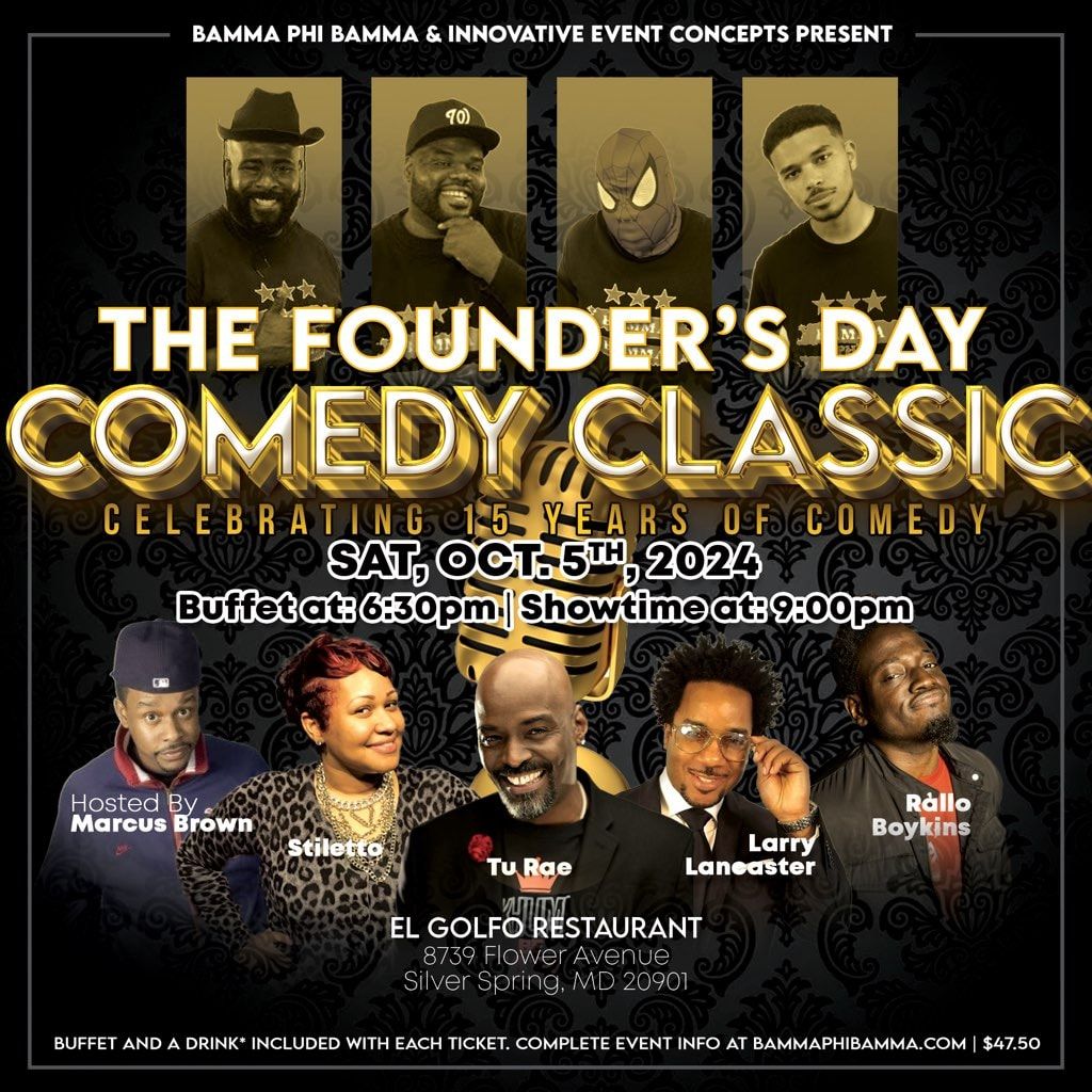 Bamma Phi Bamma Presents: The Founder\u2019s Day Comedy Classic