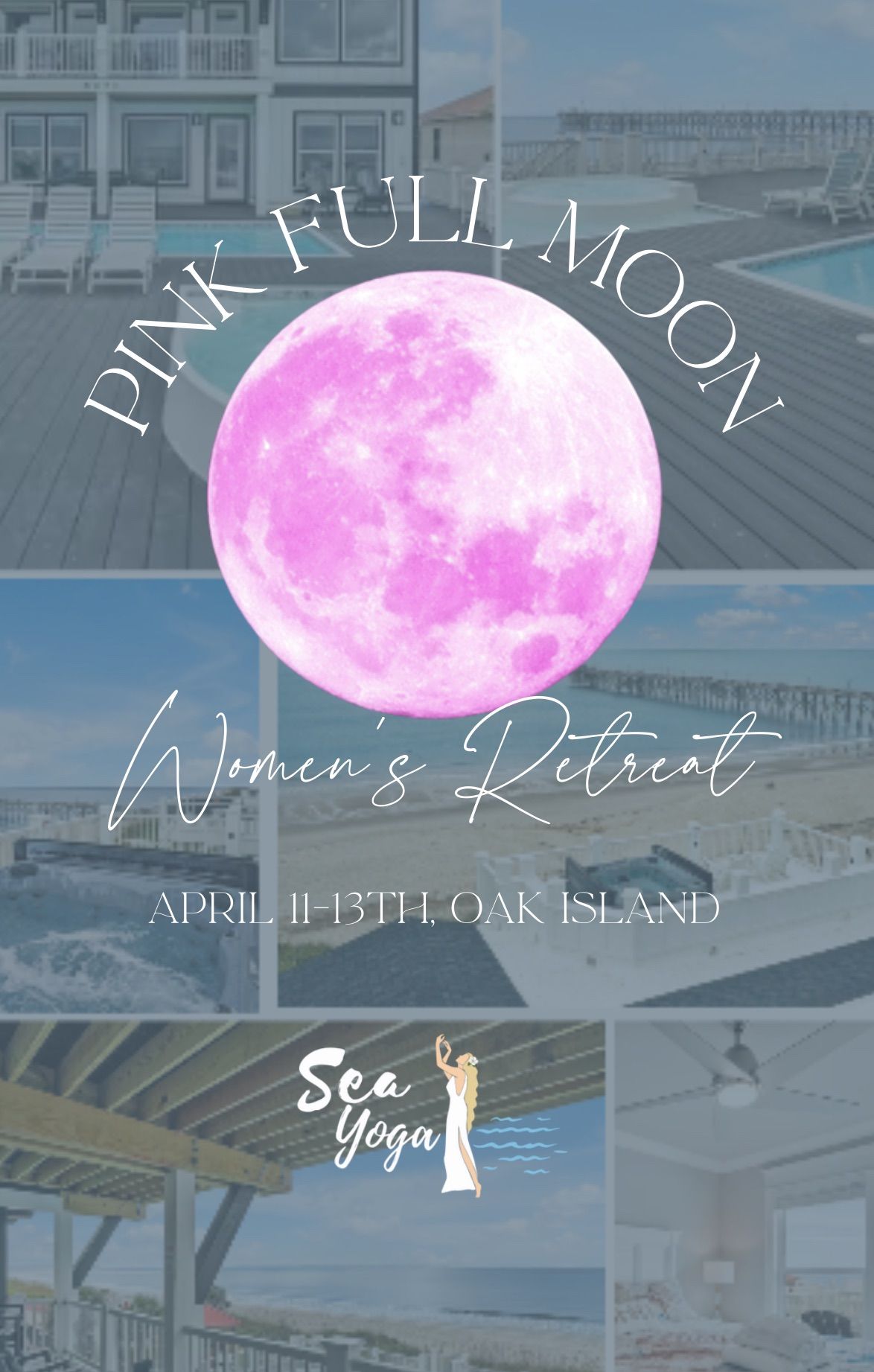 Pink Full Moon Retreat: A Luxurious Oceanfront Escape for Renewal and Connection