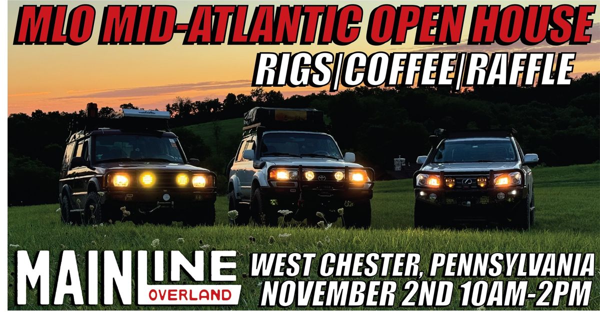 Main Line Overland Mid-Atlantic Fall Open House