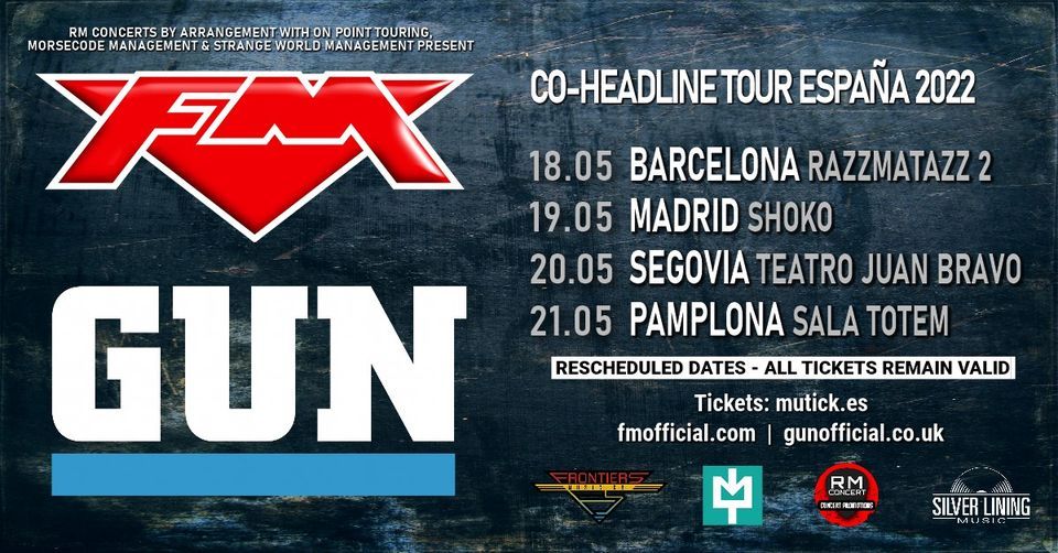 FM + GUN en Barcelona - Razzmatazz 2