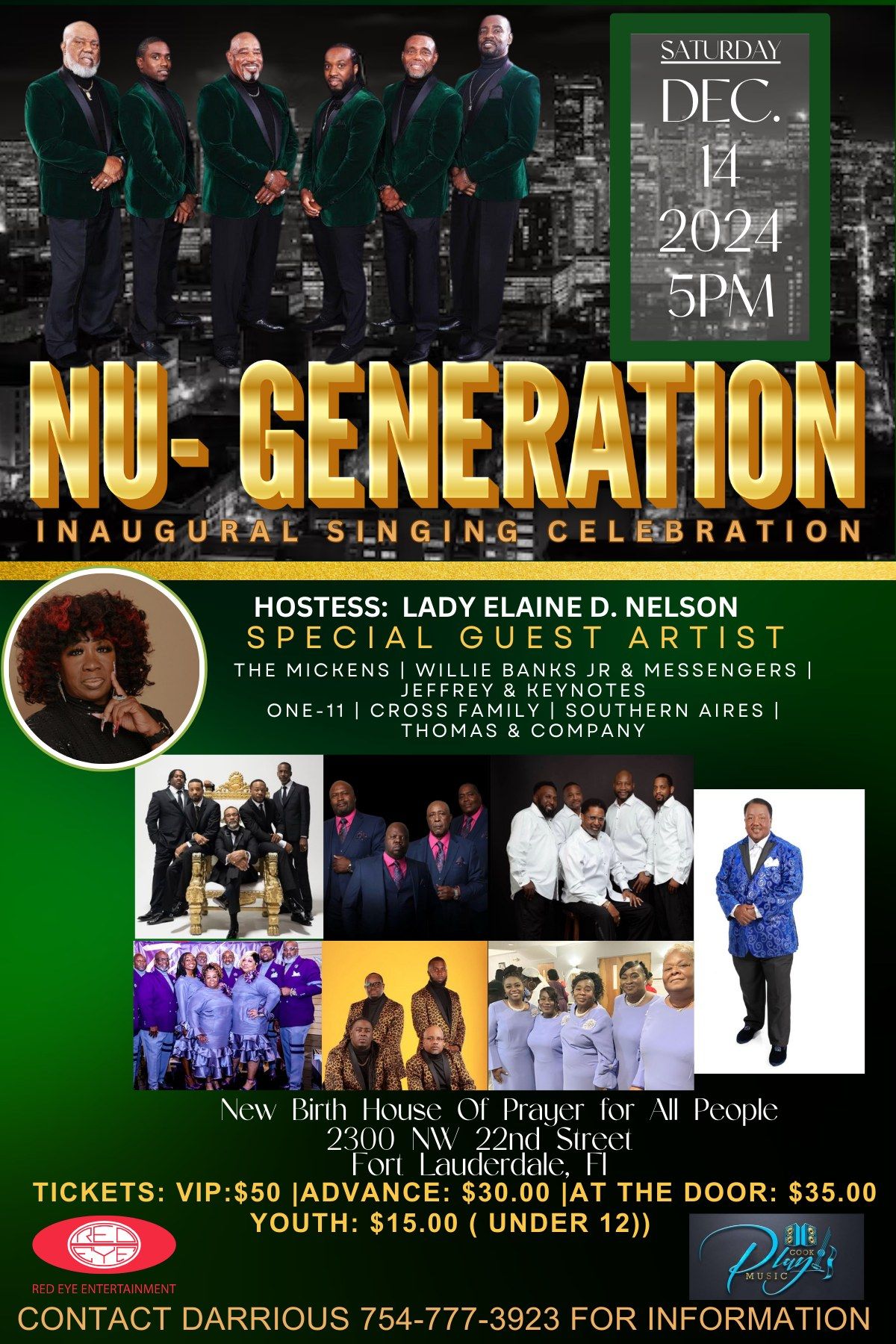 Nu Generation's First Year Singing Anniversary