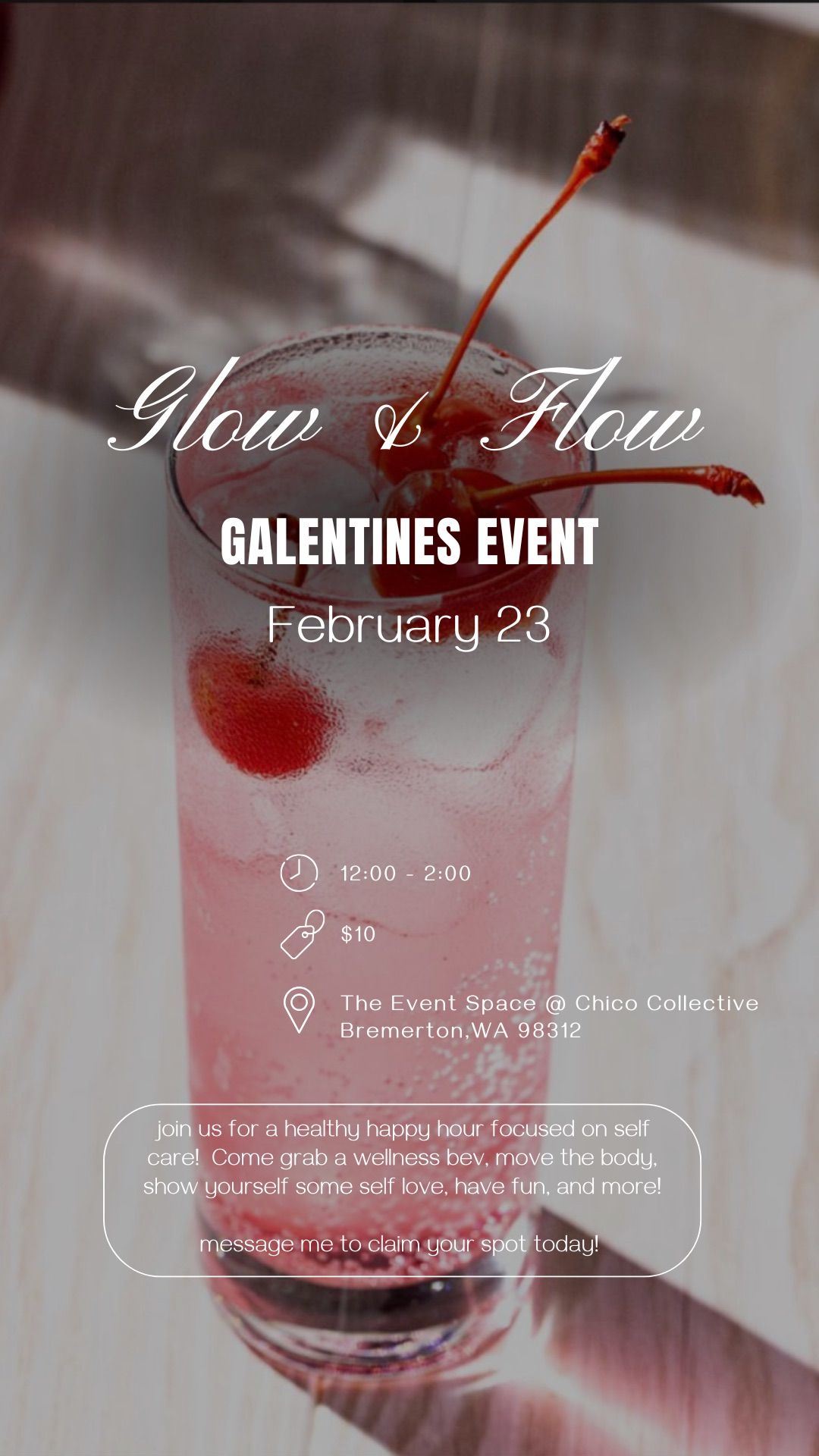 Glow & Flow: galentines event!