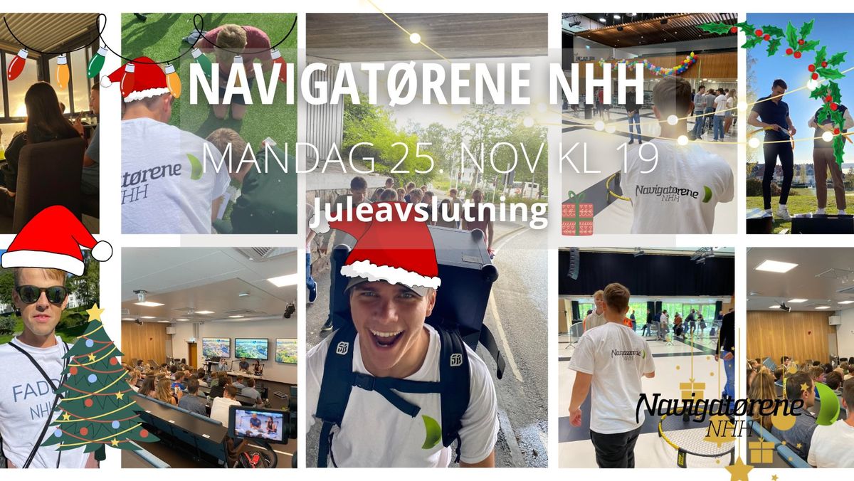 Juleavslutning med Navigat\u00f8rene NHH!\ud83e\uddd1\u200d\ud83c\udf84\ud83d\udd7a