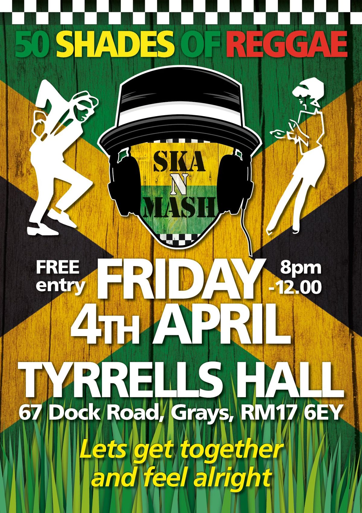 Ska & Reggae night at Tyrrells, Grays