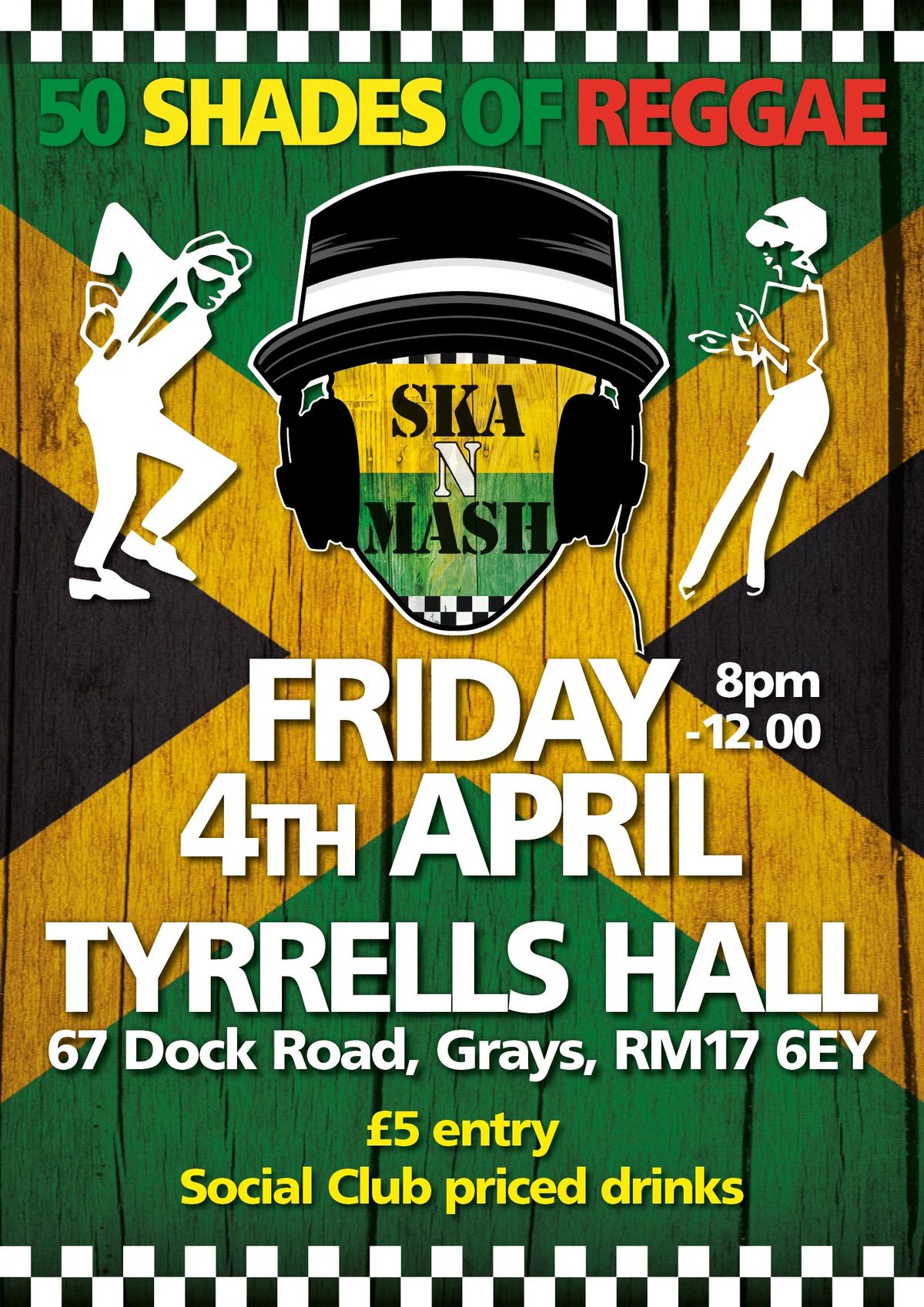 Ska & Reggae night at Tyrrells, Grays