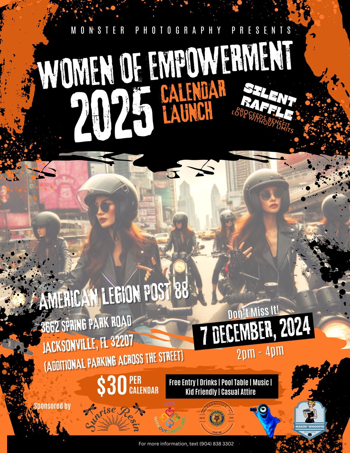 Women of Empowerment motorcycle Calendar Launch Party 