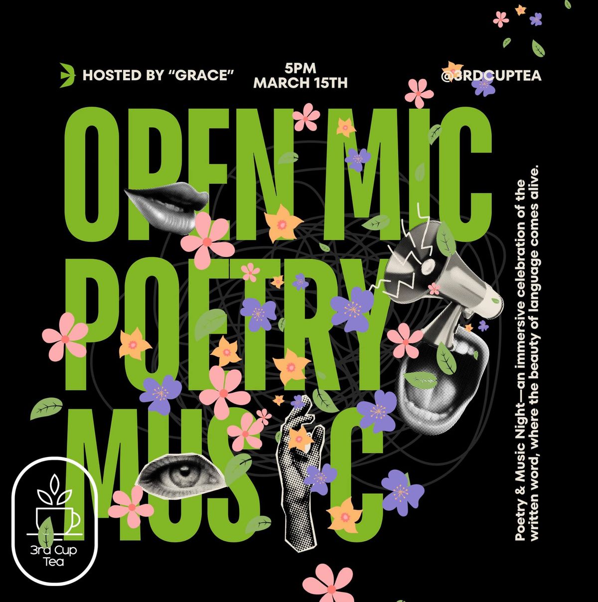 OPEN MIC NIGHT: POETRY & MUSIC 