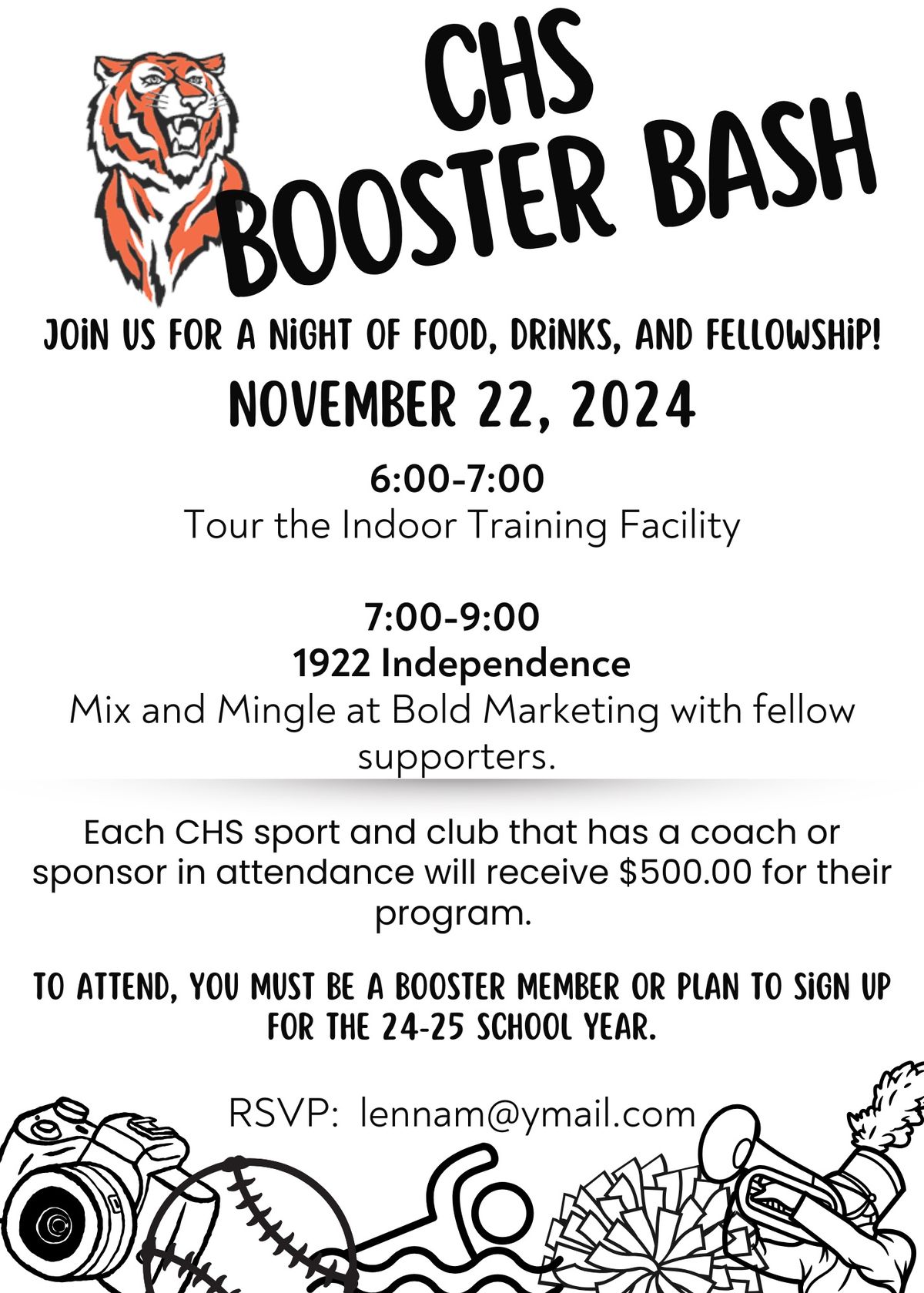 CHS Booster Bash