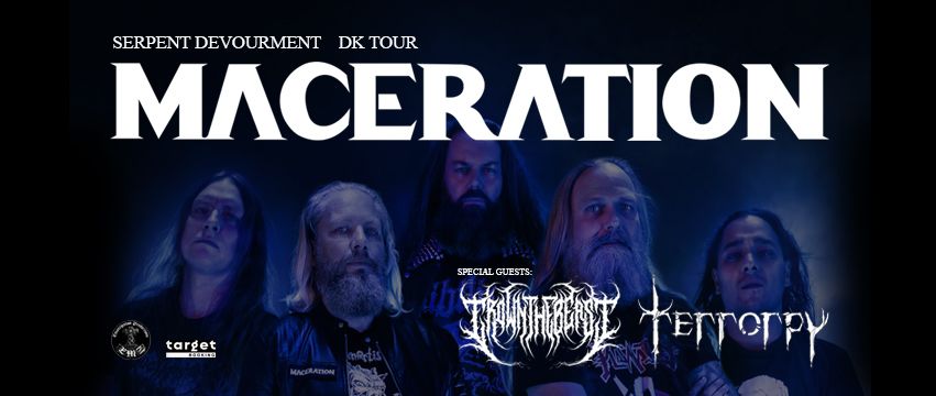 Maceration m. special guests Terrorpy & Crown The Beast - Fermaten, Herning