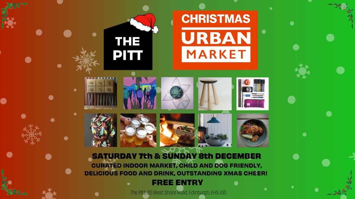 Christmas Urban Market at the Pitt