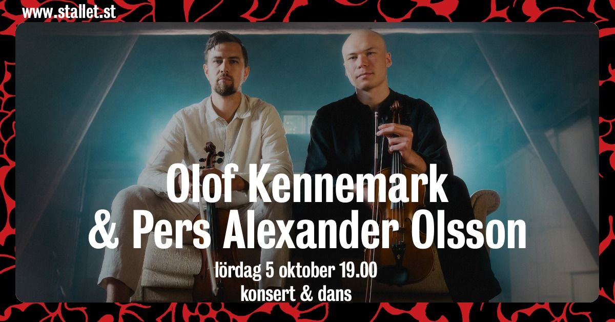 Olof Kennemark & Pers Alexander Olsson @Stallet V\u00e4rldens Musik