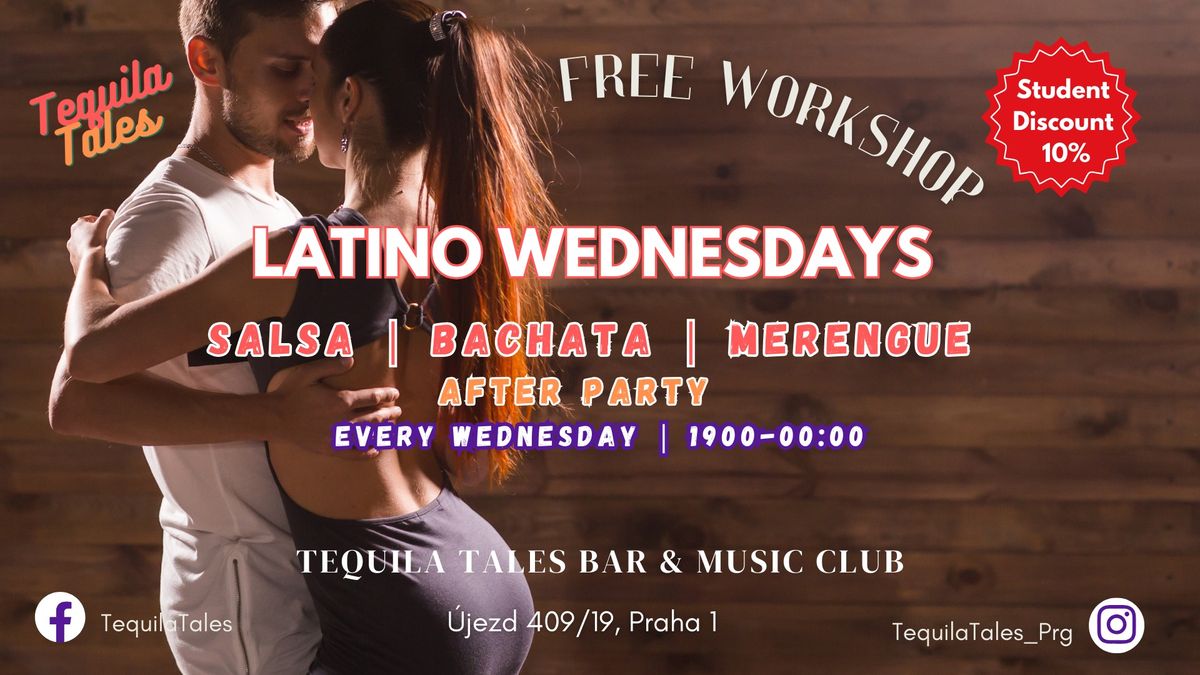 Latino Wednesdays (Salsa+Bachata+Merengue)