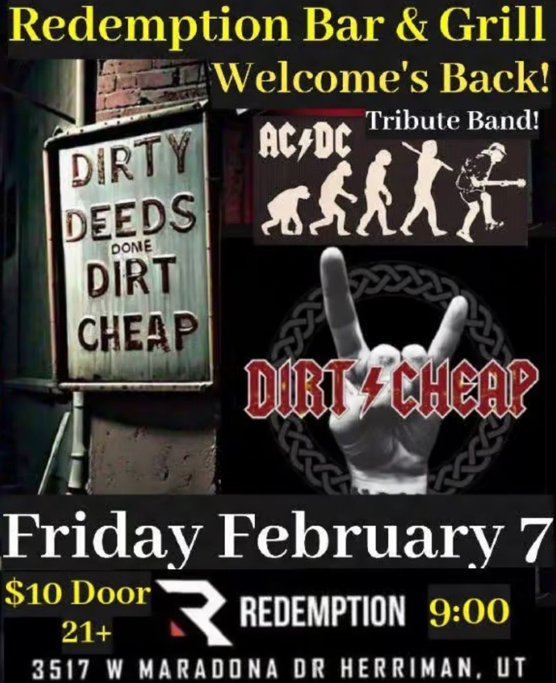 Dirt Cheap -AC\/DC Tribute Band