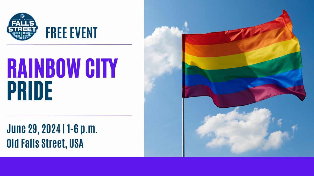 Rainbow City Pride on Old Falls Street