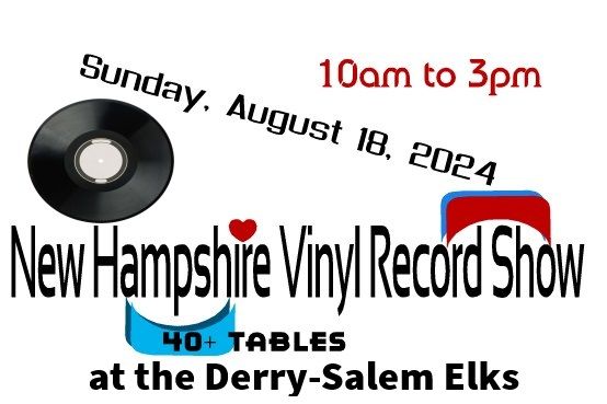 NH Vinyl Record Show Derry Salem New Hampshire