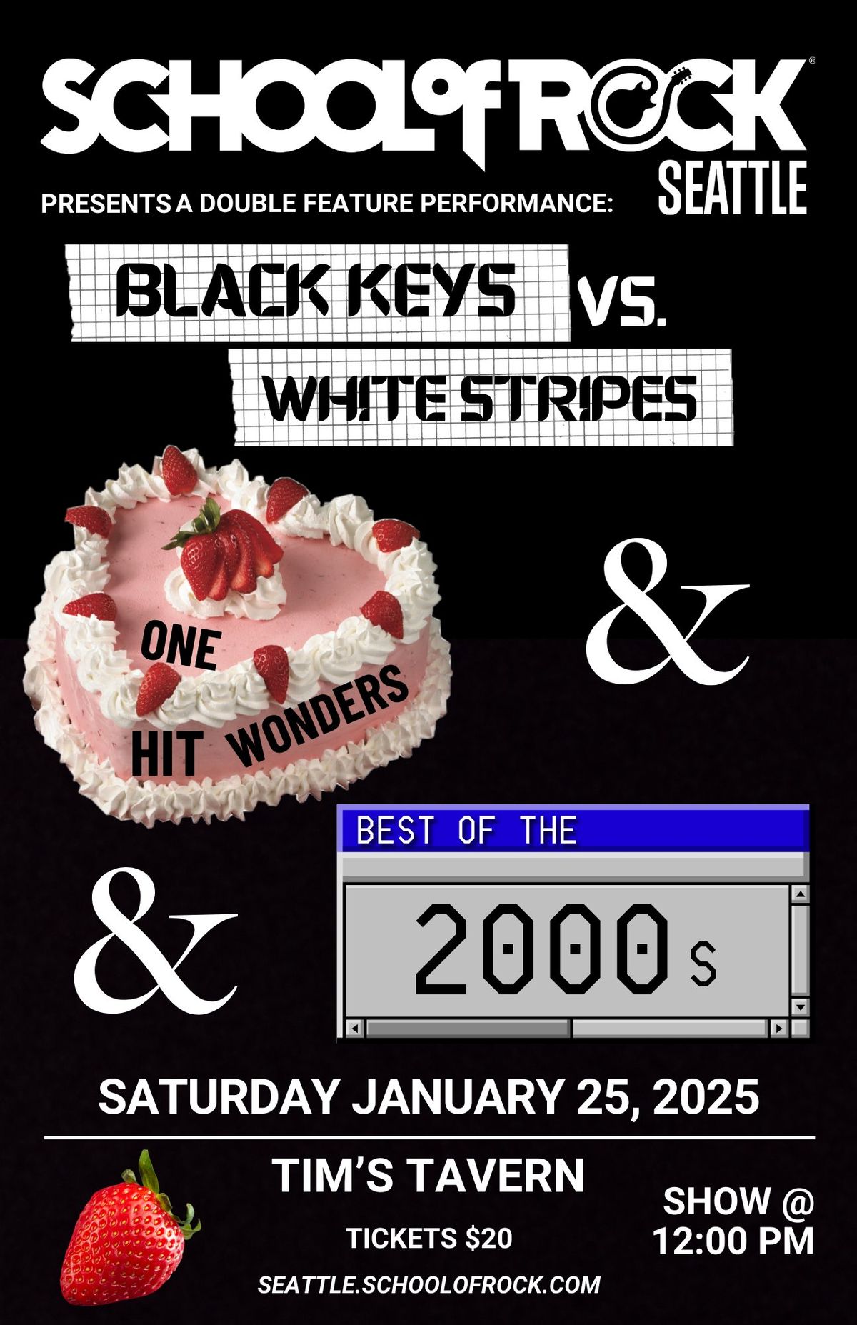 School of Rock Seattle- Black Keys vs. White Stripes \/\/ One Hit Wonders \/\/ Best of the 2000's